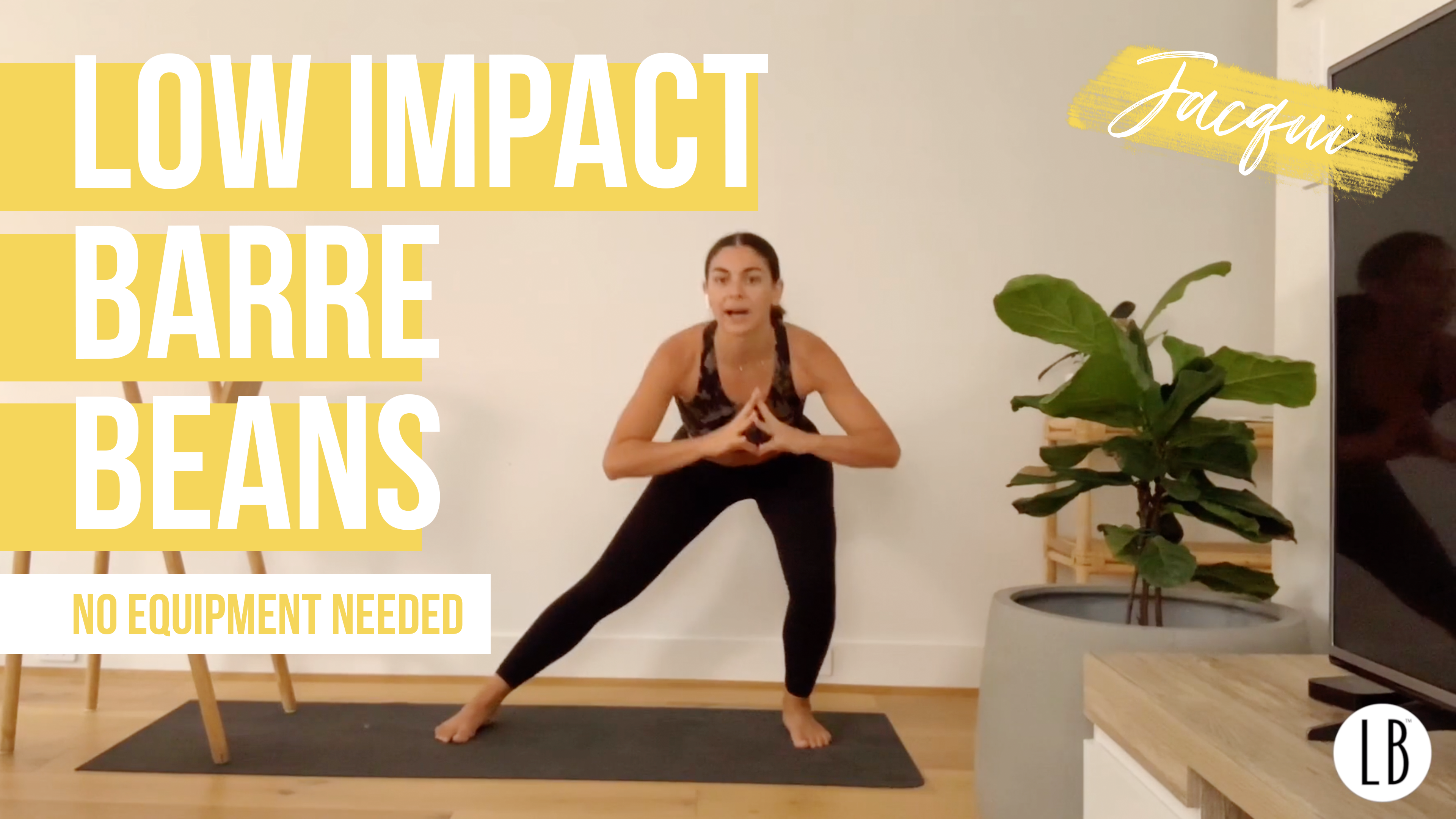 Low Impact Barre Beans with Jacqui