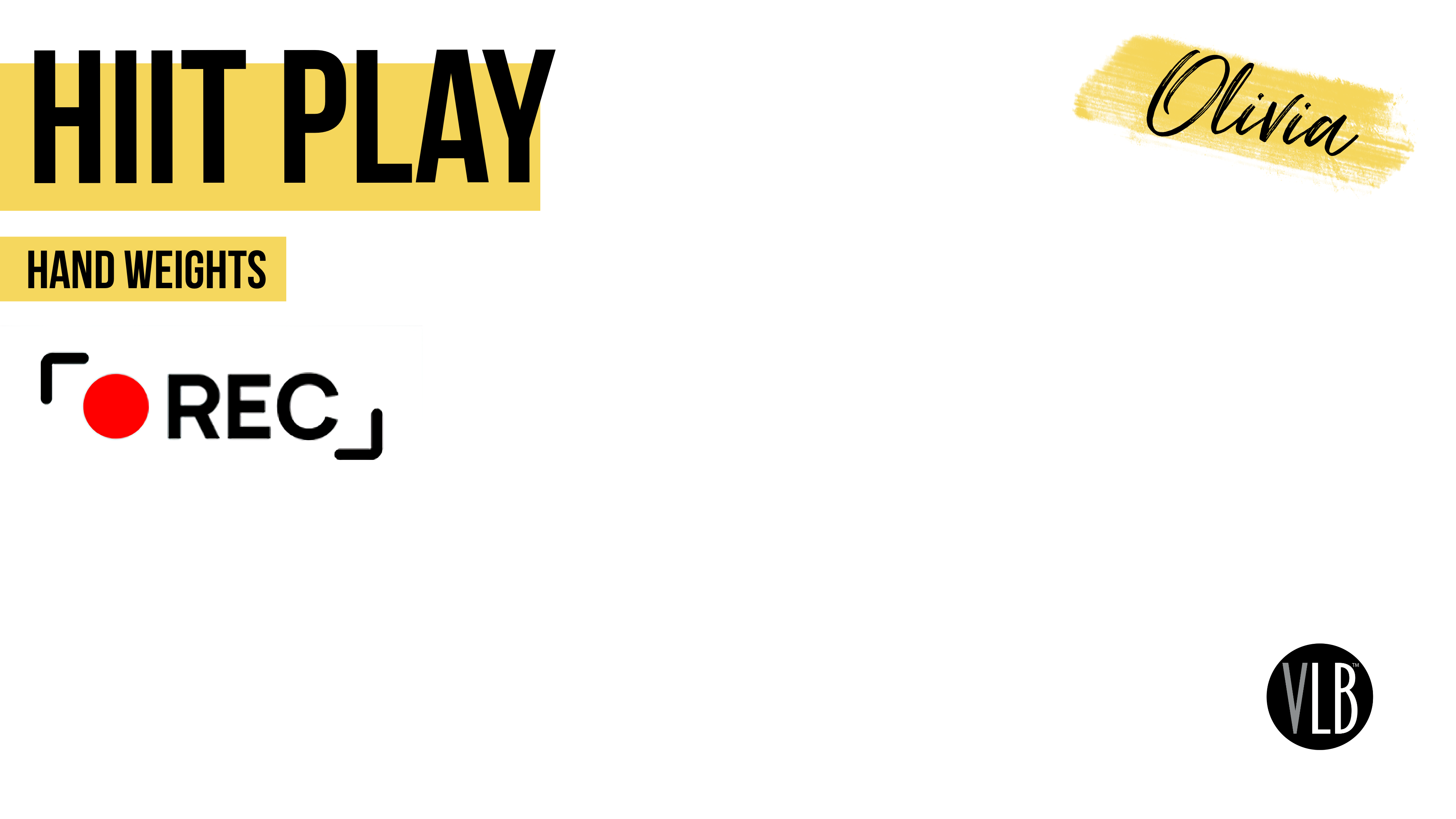 Live On Demand: HIIT Play with Olivia