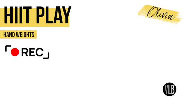 Live On Demand: HIIT Play with Olivia