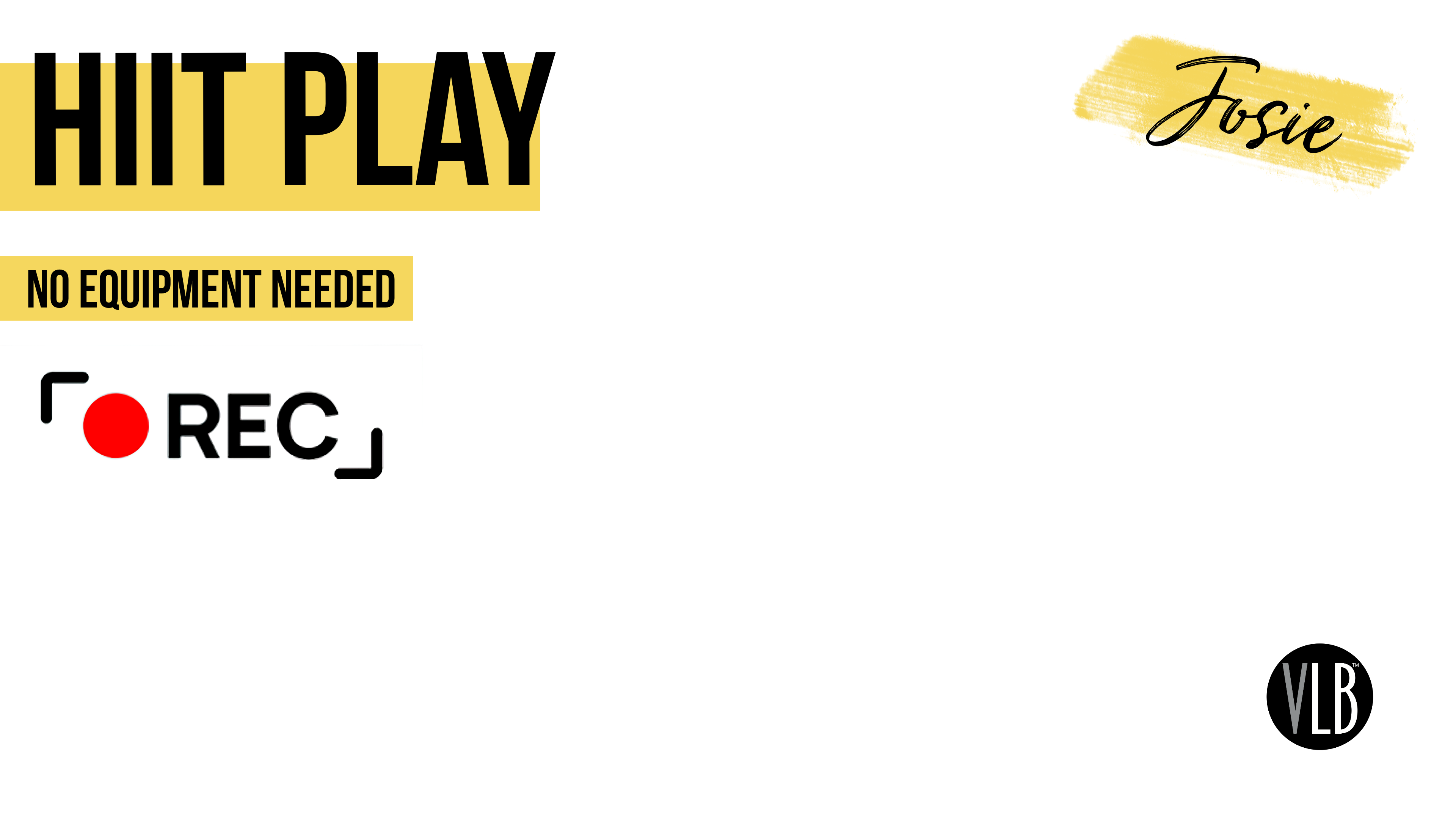 Live On Demand: HIIT Play with Josie