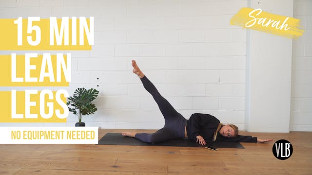 15 Min Lean Legs with Sarah