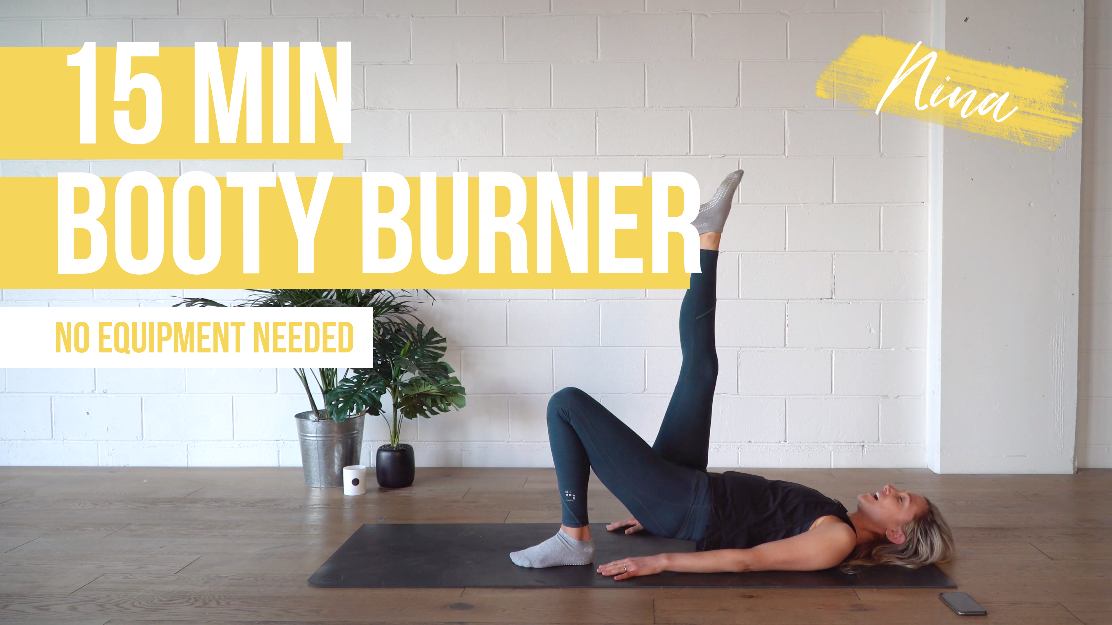 15 Min Booty Burner with Nina
