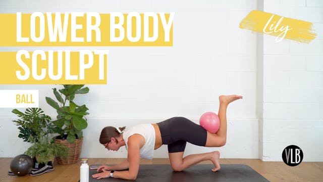 Lower Body Sculpt with Lily