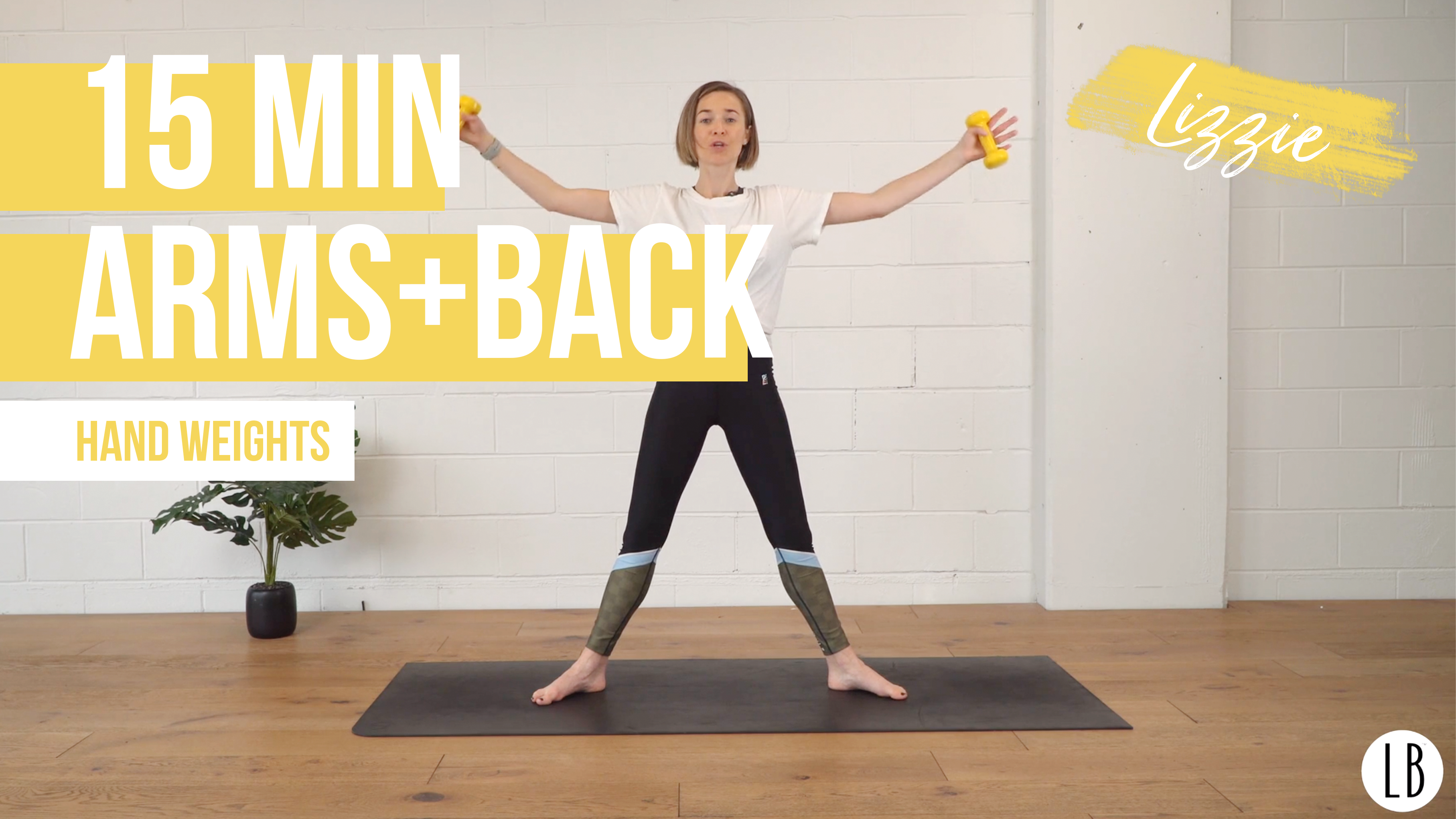 15 Min Arms + Back with Lizzie