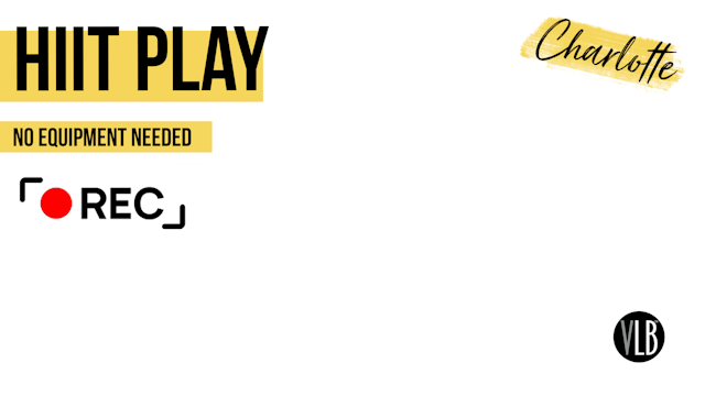 Live On Demand: HIIT Play with Charlotte
