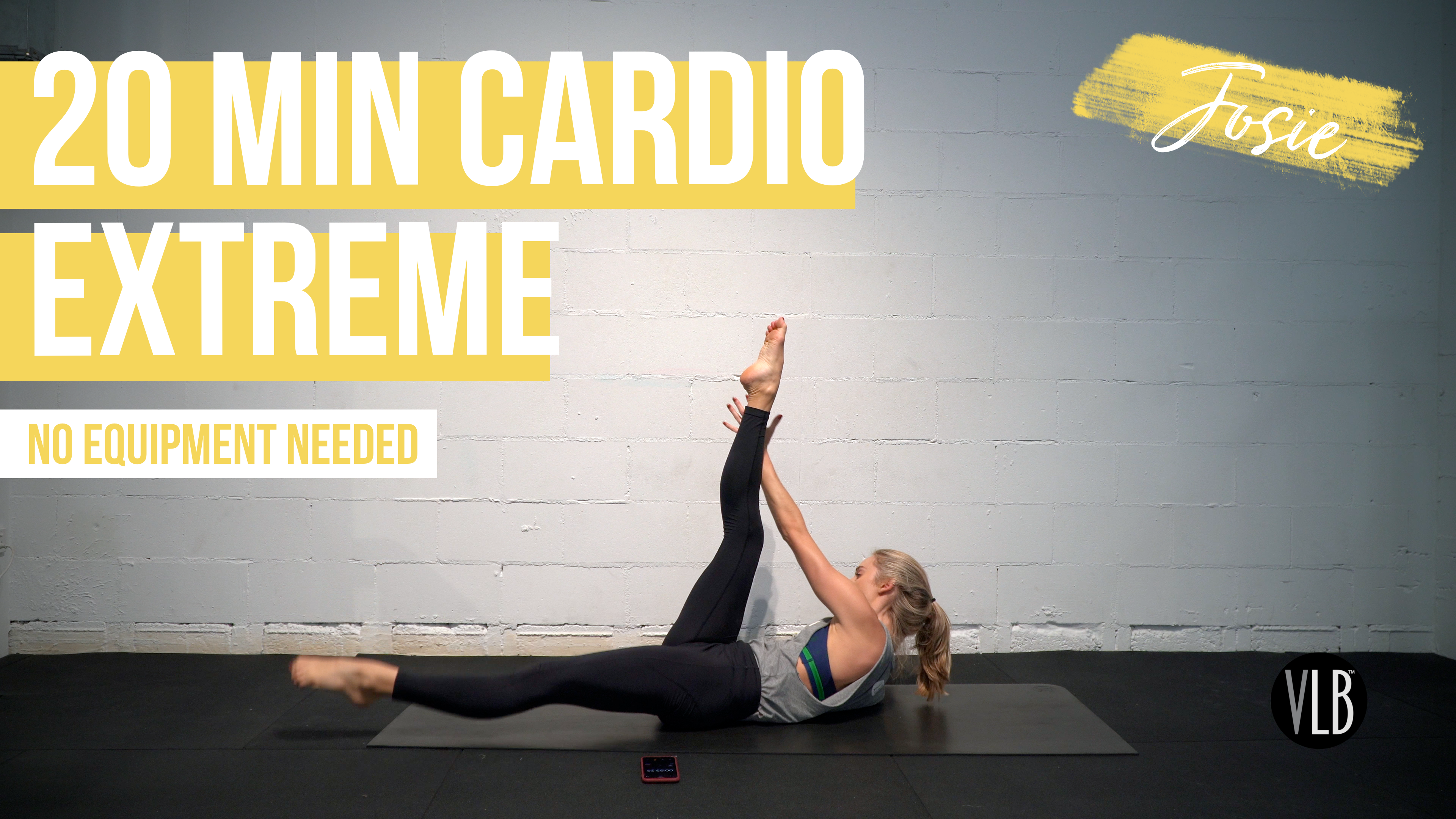 20 Min Cardio Extreme with Josie