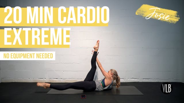 20 Min Cardio Extreme with Josie