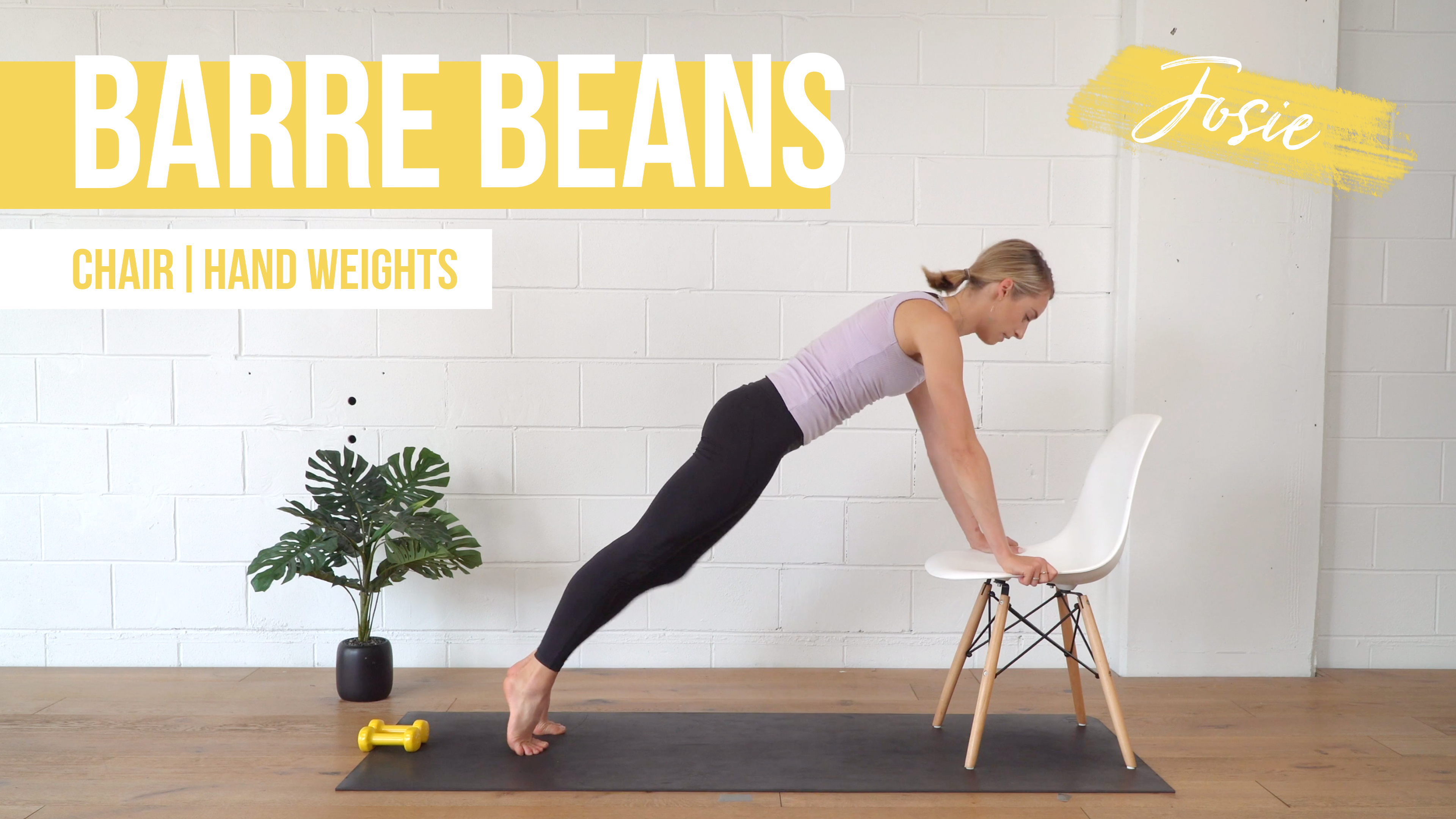 Barre Beans with Josie