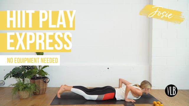 HIIT Play Express with Josie
