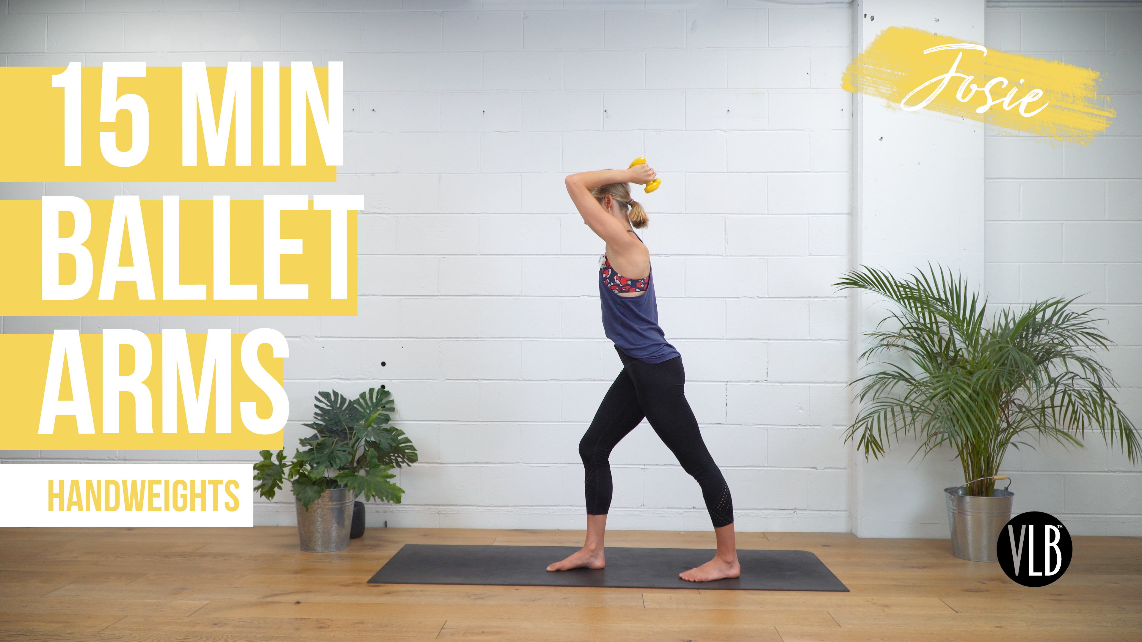 15 Min Ballet Arms with Josie