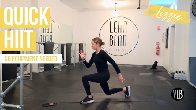 NEW: Quick HIIT with Lizzie