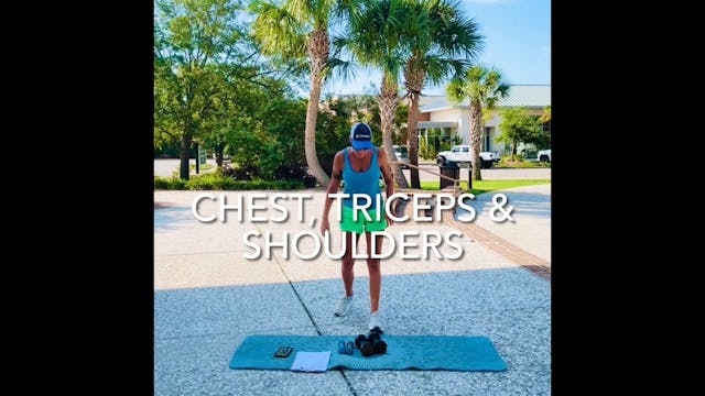 Chest, Triceps & Shoulders (Series 2, Workout 12)