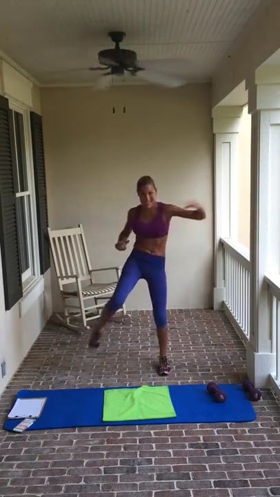 60-Second Kickboxing HIIT