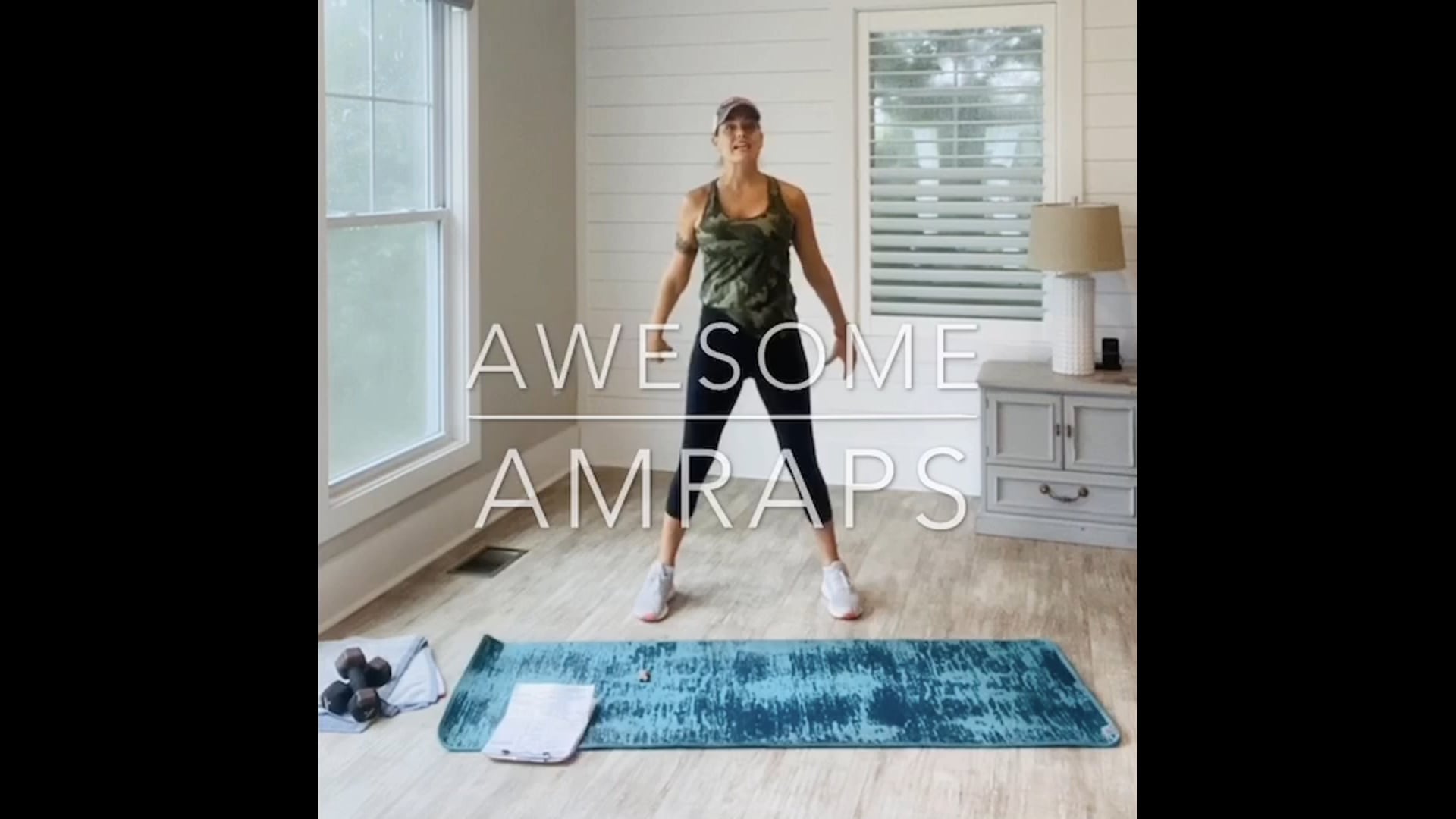 Live Zoom: AWESOME AMRAPS