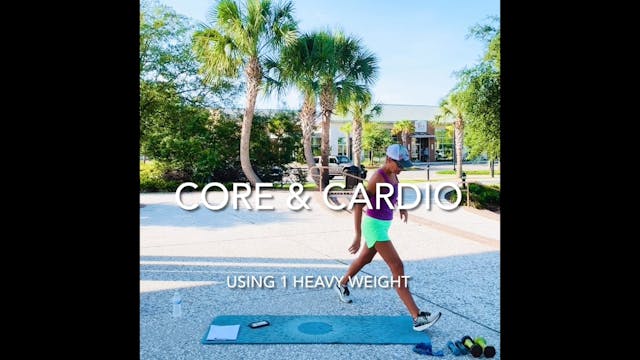  Core & Cardio with One Weight (Serie...