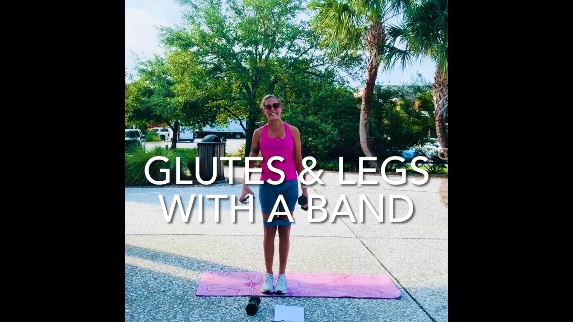 Glutes & Legs with a Band (Series 2, Workout 9) 