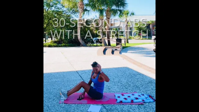 Bonus Burner: 30 Second Abs + Stretch