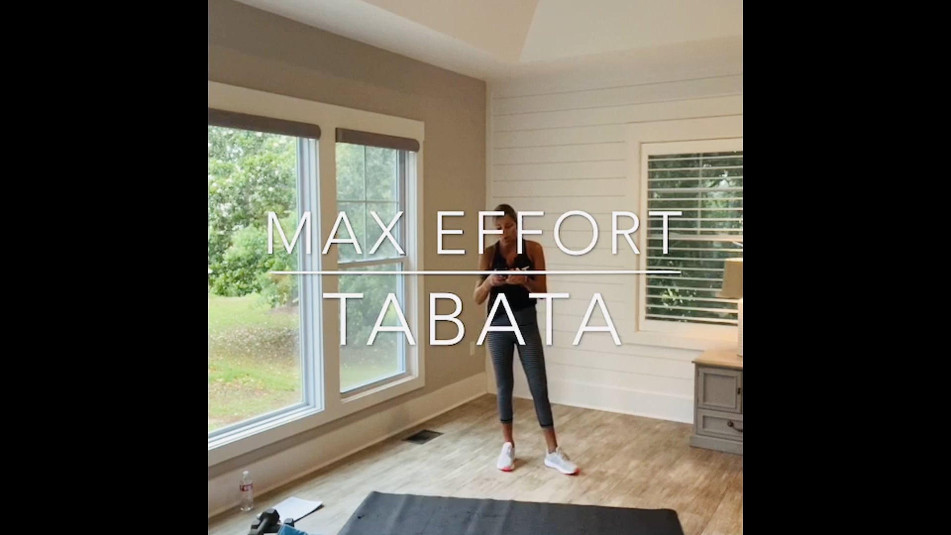 Live Zoom: Max Effort Tabata