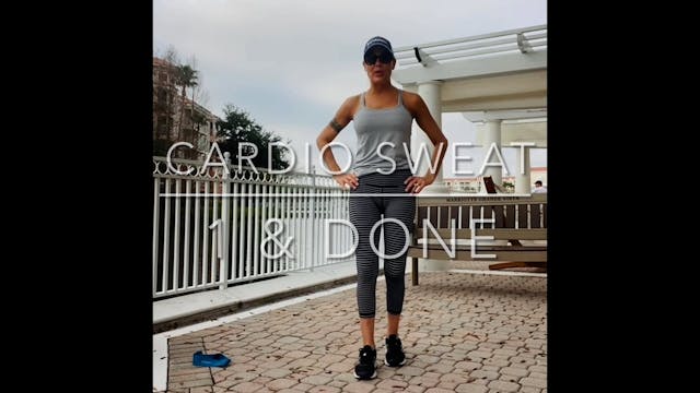 Cardio with Band SWEAT: 1 & Done 