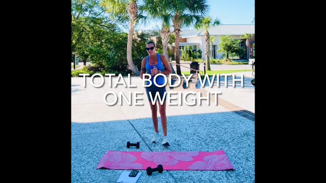 Total Body Reset (with One Weight)