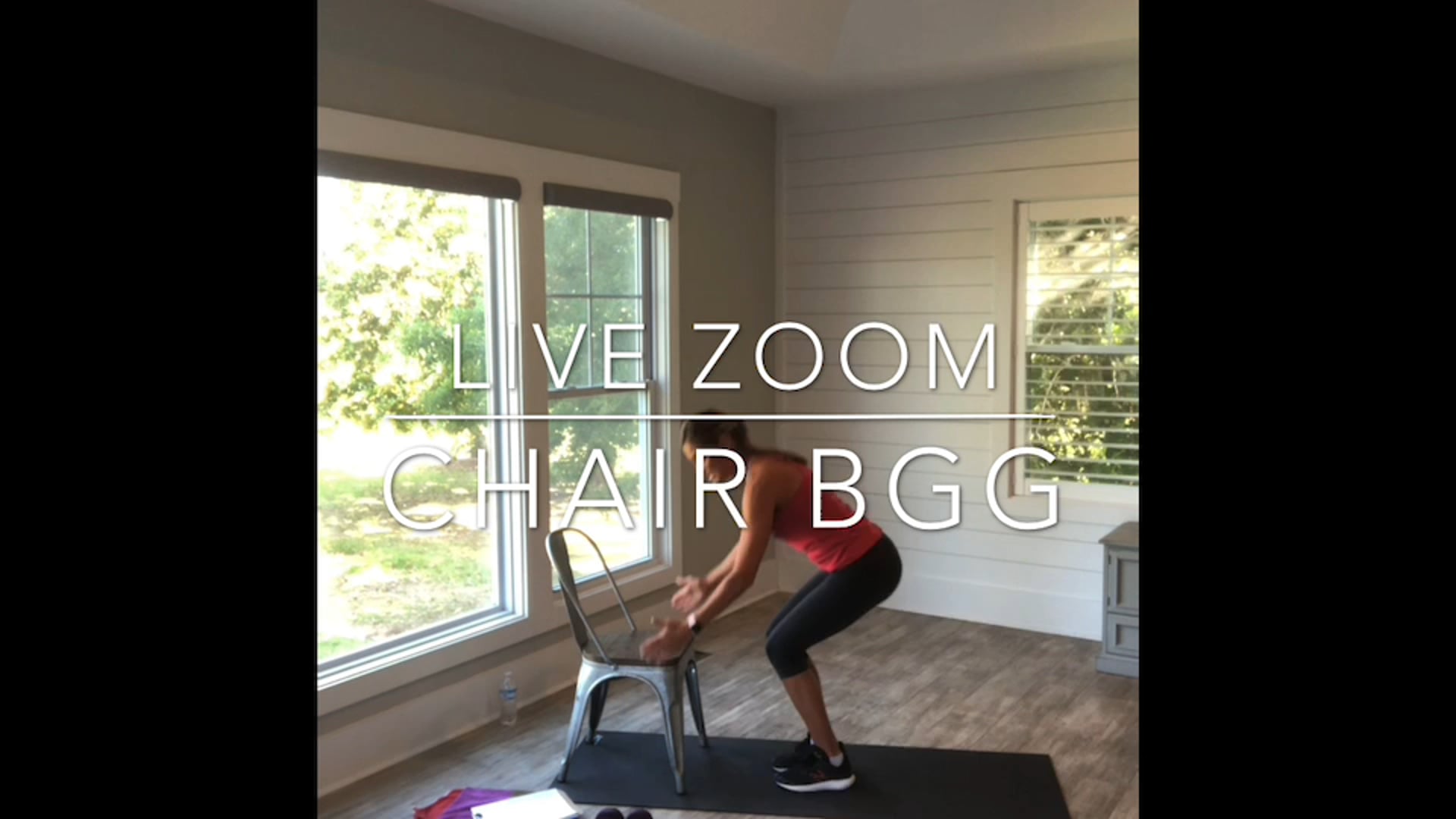 Live Zoom: Chair SWEAT 