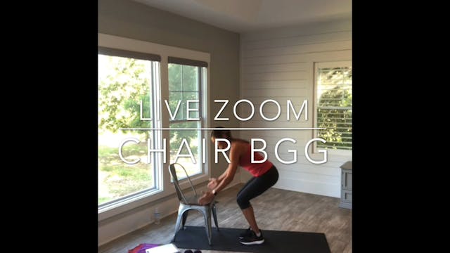 Live Zoom: Chair SWEAT 