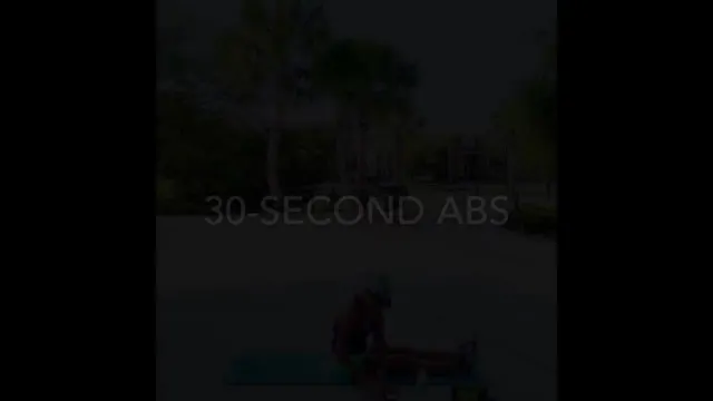 Bonus Burner - 30-Second Abs