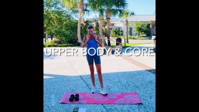 Upper Body & Core (Series 4, Workout 1)