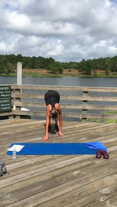 Booty Work on the Dock