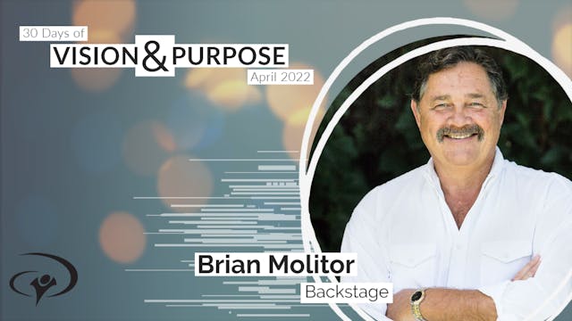 30 Days - Brian Molitor - Backstage