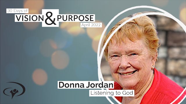 Listening to God with Donna Jordan