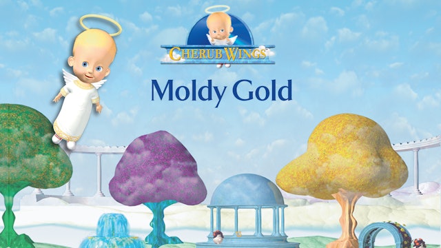 Cherub Wings - Moldy Gold