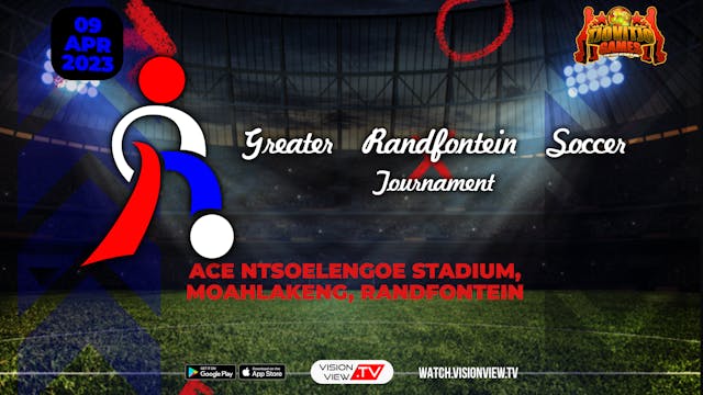 Greater Randfontein Soccer Tournament...