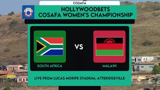 COSAFA Women's Championship - South A...