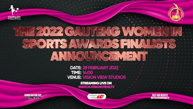 The Gauteng Women in Sports Award Awa...