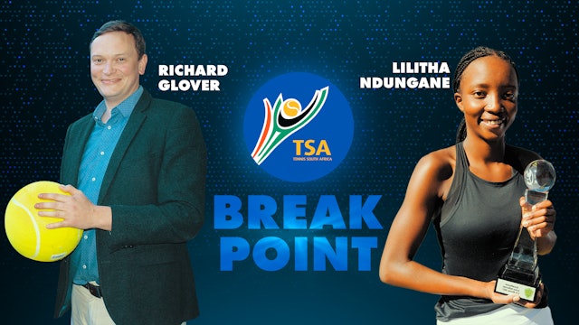 Richard Glover,  Lilitha Ndungane & WTA Future Stars programme