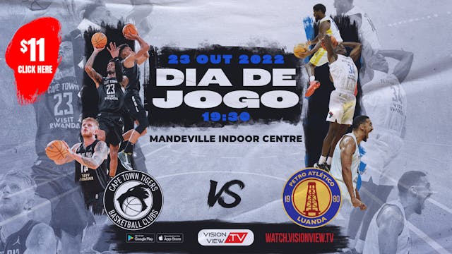 Cape Town Tigers vs Petro De Luanda (Portuguese) 