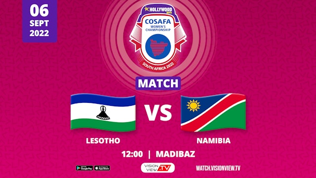 Lesotho vs Namibia.