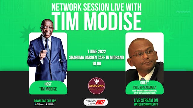 Network Session Live With Tim Modise ...