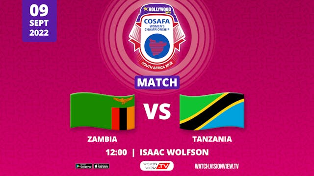 Semi Finals - Zambia vs Tanzania 