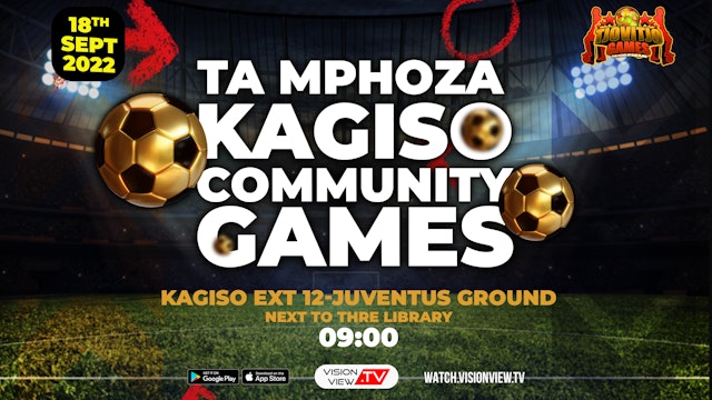 Ta Mphoza Kagiso Community Games - Semi Finals 