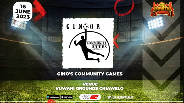 Gino's Community Games (16 June)