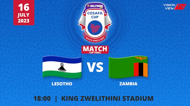 2023 Hollywoodbets COSAFA - Lesotho V...