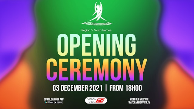Region 5 Youth Games Maseru - Opening Ceremony 