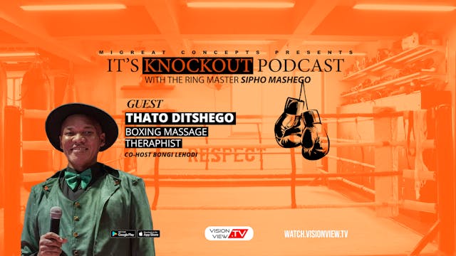 Thato Ditshego (Boxing Massage Therap...