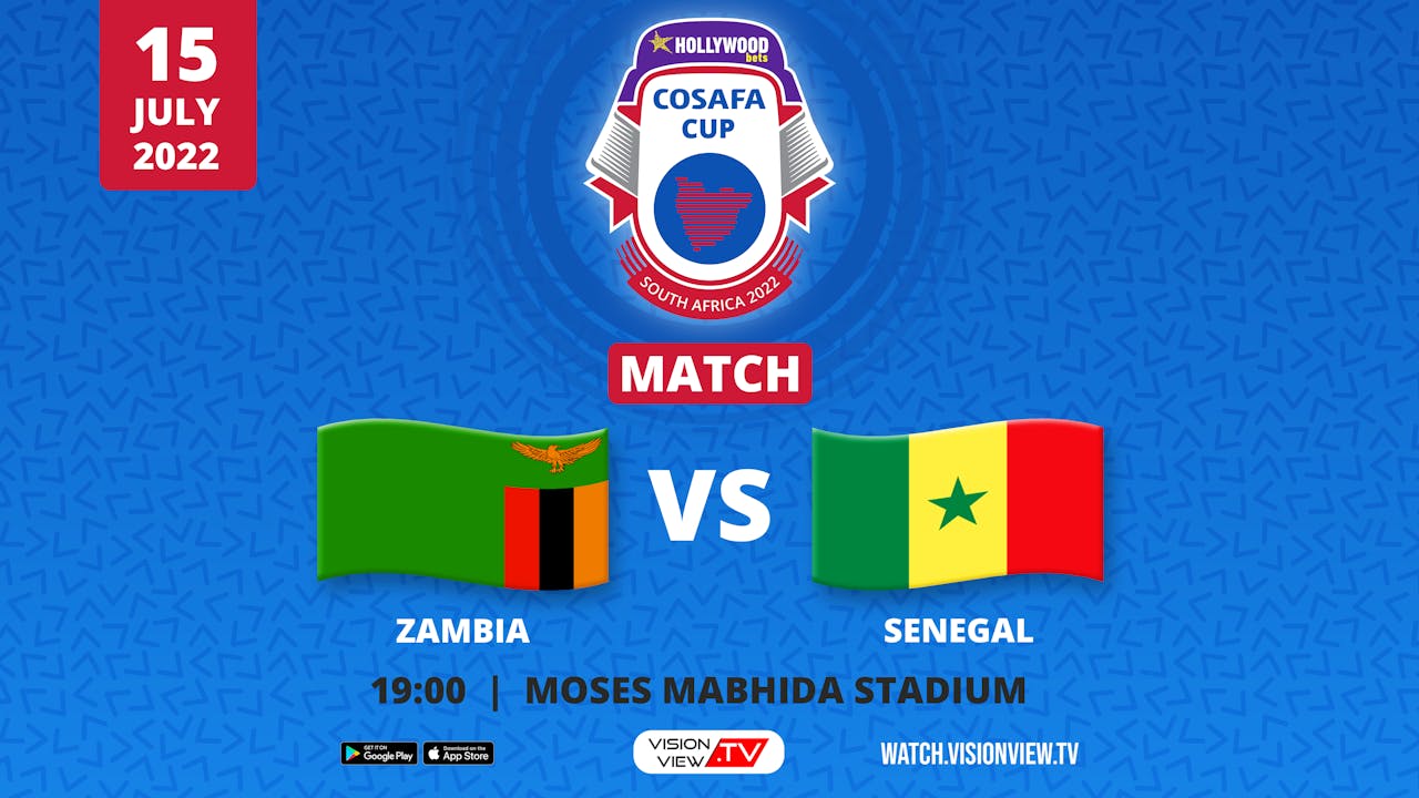 Zambia Vs Senegal - Vision View Sports And Entertainment Network