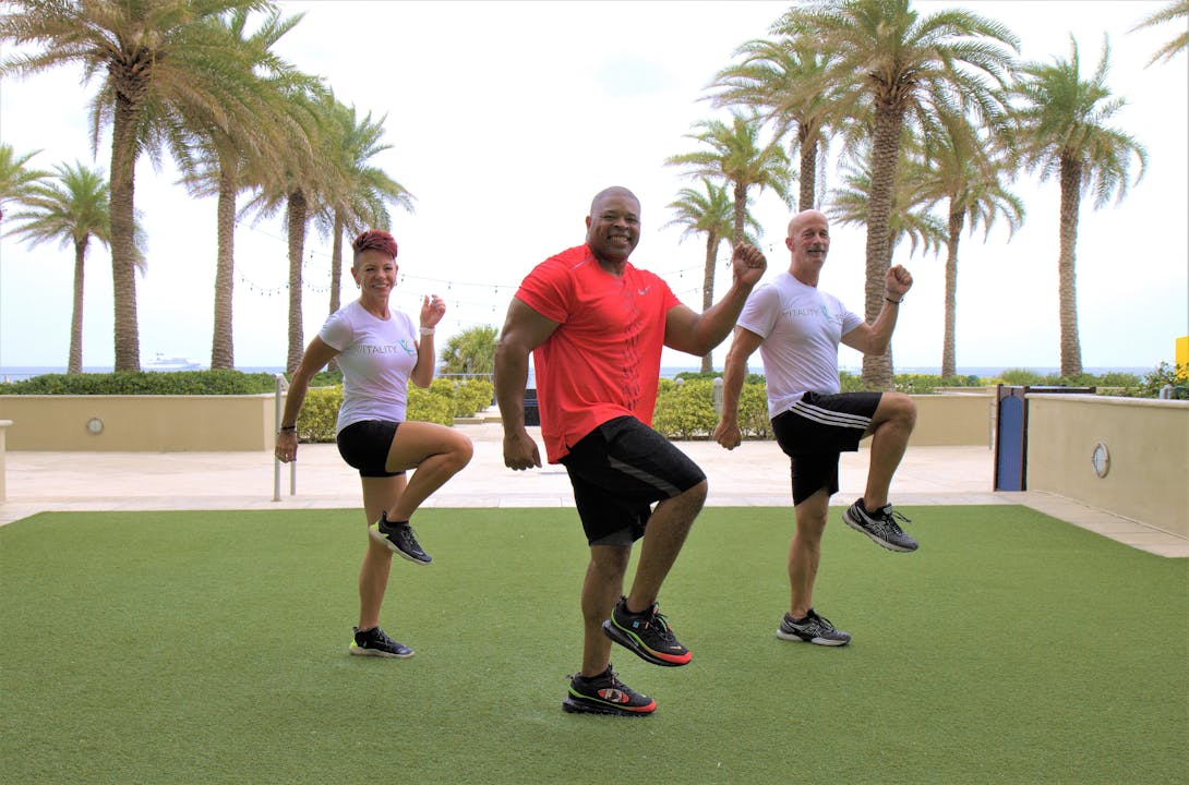 STRONGER WALK (2200 STEPS WALKED) Senior Exercise TV with Curtis Adams