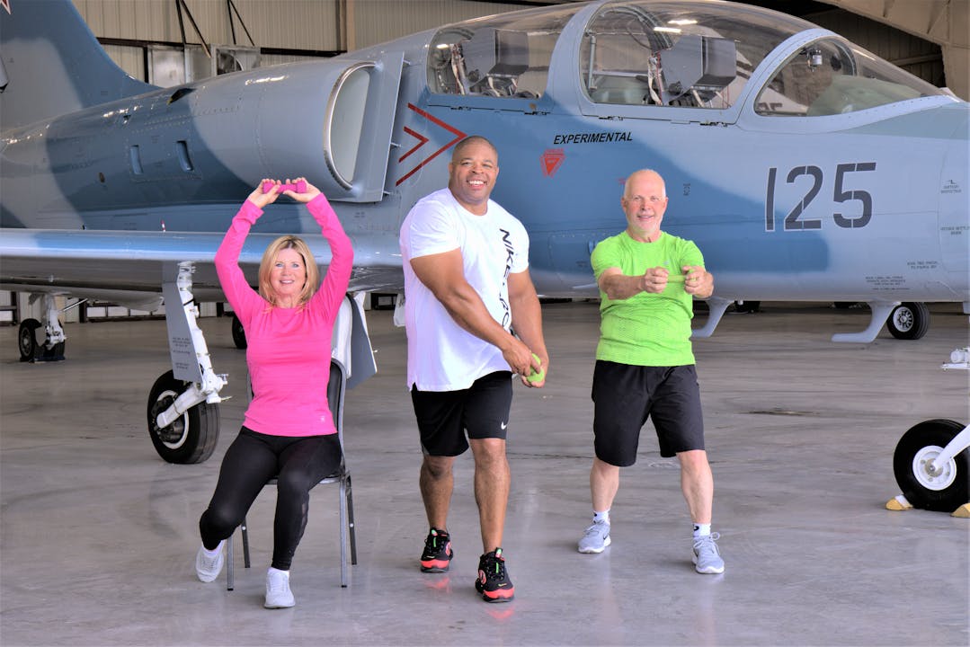 AB BLAST CHALLENGE Senior Exercise TV with Curtis Adams