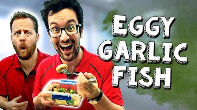 Eggy Garlic Fish