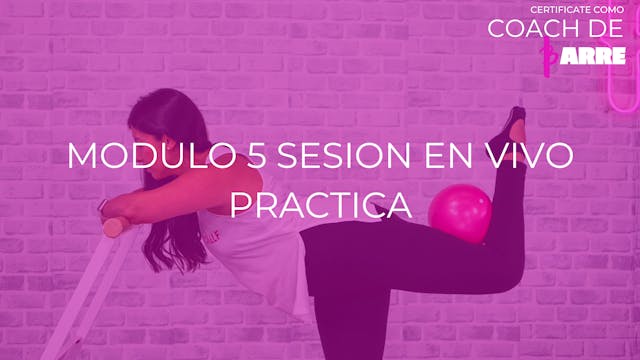 Módulo 5 Sesión en vivo: Practica 03 de agosto